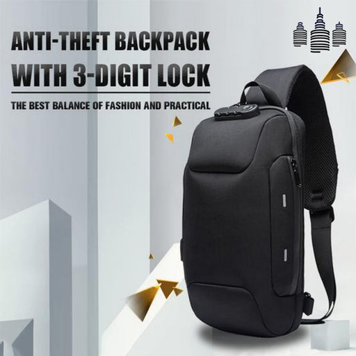 Anti-theft Backpack With 3-Digit Lock - Avalon Gadgets